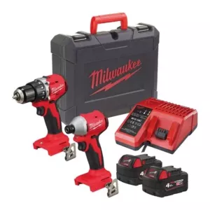 Milwaukee combiset 2-kit M18 BLCPP2A-402C