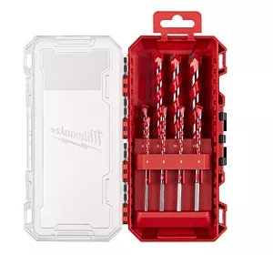 Milwaukee hammer drill set 8-delig 