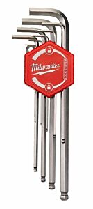 Milwaukee Inbussleutel set kogelkop (9-delig)