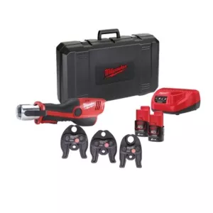 Milwaukee perstang M12 HPT-202C U-SET 3x U-bek 16/20/25 2x 2.0Ah