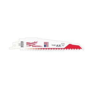 Milwaukee Reciprozaagblad Sawzall hout AX Carbide 230mm 5-Tpi