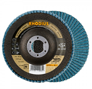 Rhodius lamellenslijpschijf LSZ F3 125 x 22,23mm voor inox
