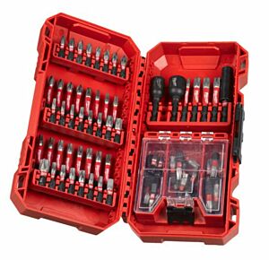 Milwaukee Schroefbitset SHOCKWAVE 75-delig Bits doppen Packout ready