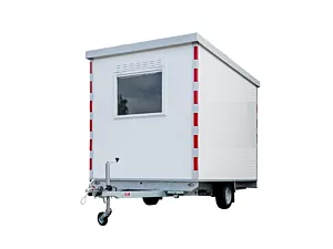 Brouwer schaftkeet S-350 3,5m + inrichting, oplooprem en eigen kenteken