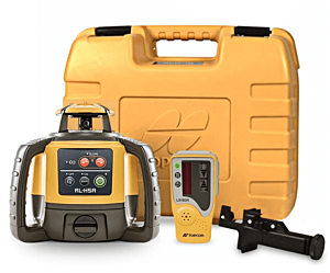 Topcon laser RL-H5A inclusief accu, lader, ontvanger en baakklem