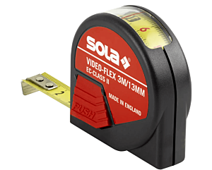 Sola rolbandmaat 3m/13mm video-flex