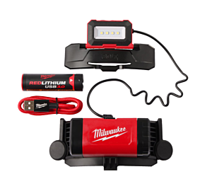 Milwaukee Bolt hoofdlamp usb oplaadbaar 600 lumen