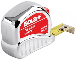 Sola rolbandmaat TRI-MATIC TM 10 10m 25mm