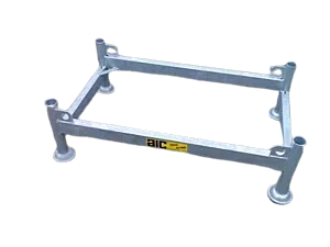 Stapelrek 116x66cm verzinkt
