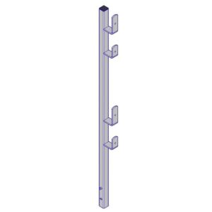 Vivatec - SafetyRespect Staander 1200mm voor hekken en houten planken 5039003