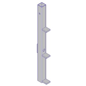 Vivatec - SafetyRespect Staanderbevestiging verticaal 5040018