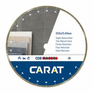 Carat diamantzaagblad CDB RACER 350x25,40mm Tegels / Natuursteen
