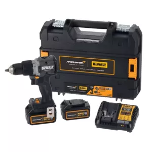 DeWALT McLaren klopboor-schroefmachine DCD85MP2T-QW F1 90Nm 2x5.0Ah