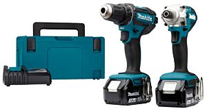 Makita combiset DLX2339J voor schroeven en boren in hout