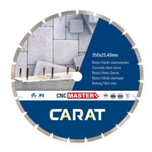 Carat diamantzaagblad CNC master 370x30mm beton/harde steensoorten
