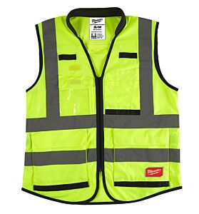 Milwaukee Veiligheidshesje Hi-vis Premium klasse 2 geel - S/M