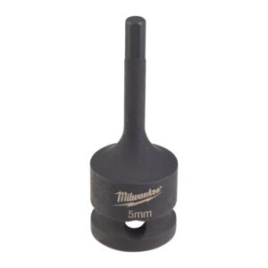 Milwaukee Dop SHOCKWAVE 1/2'' inbus 5mm
