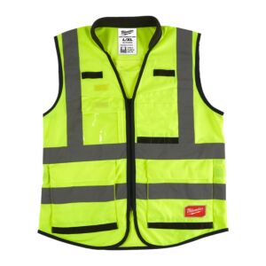 Milwaukee Veiligheidshesje Hi-vis Premium klasse 2 geel - L/XL