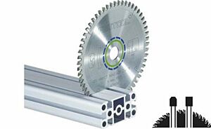 Festool cirkelzaagblad aluminium/plastic HW 225x2,6x30 TF68