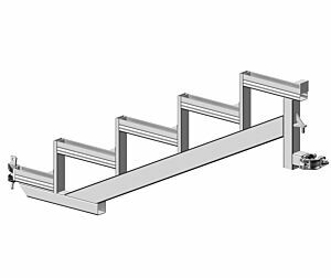 Layher Ar Lw Trapboom 1.57X1.00M 5 Vlonders U-Opl. 7,5Knm2