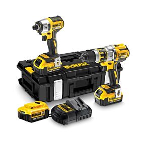 Dewalt comibset dck276p3-qw met 2 accu's