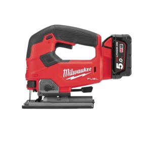 Milwaukee decoupeerzaag M18 FJS-502X FUEL beugelgrip 2x 5.0Ah