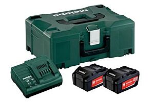 Metabo accu basisset 2x accu 18v/4,0ah met lader