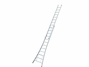 Solide reformladder 2x12sp. open voet ongecoat