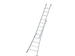 Solide reformladder 2x8sp. open voet ongecoat