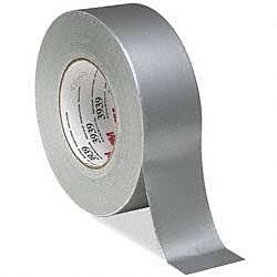 Tape silver duct-tape 50 mm x 50 mtr