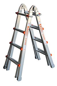 Waku telescopische ladder 4x5