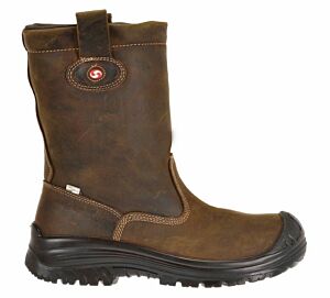 Werklaarzen S3 + KN Sixton Montana bruin gevoerd maat 44