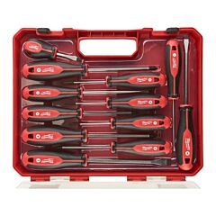 Milwaukee Schroevendraaierset Tri-lobe SL/PH/PZ (12-delig)