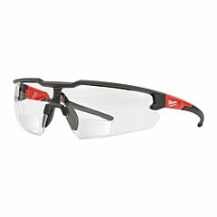 Milwaukee heldere veiligheidsbril met leesgedeelte op sterkte +2.5