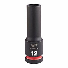 Milwaukee Dop SHOCKWAVE 1/2'' lang 12mm