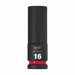 Milwaukee Dop SHOCKWAVE 1/2'' lang 16mm