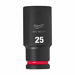 Milwaukee Dop SHOCKWAVE 1/2'' lang 25mm