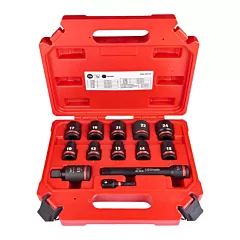 Milwaukee Krachtdoppen set 1/2" 13-delig