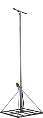 AIC lichtmast 6-12m met T-balk