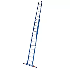 ASC XD opsteekladder 2x14 recht met stabiliteitsbalk