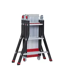 Altrex vouwladder Varitrex-Prof 4x3 + platform