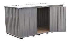 Materiaalcontainer bos 2x2m langszijde