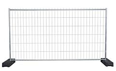 Set bouwhekken goed 3,5x2m 20kg 25xhek+voet+klem inclusief stapelrek