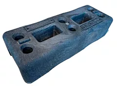 Bouwhekvoet kunststof 24kg universeel