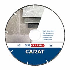 Carat diamantzaagblad CEPS classic 100x22,23mm galvano natuursteen