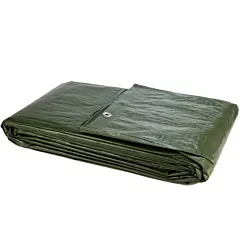 Dekkleed groen 4x6m 120gr/m2