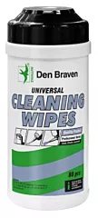 Den Braven cleaning wipes universeel pot 80st.