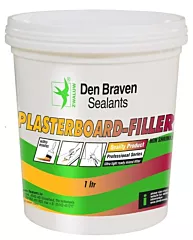 Den Braven gipsplaatvuller pot 1l wit