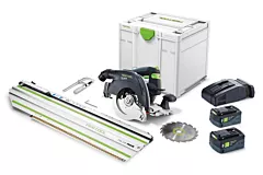 Festool accu pendelkap-cirkelzaag HKC 55 5,0 EBI-Set-FSK 420