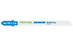 Festool Decoupeerzaagblad METAL STEEL/STAINLESS STEEL HS 75/1,2 BI/5